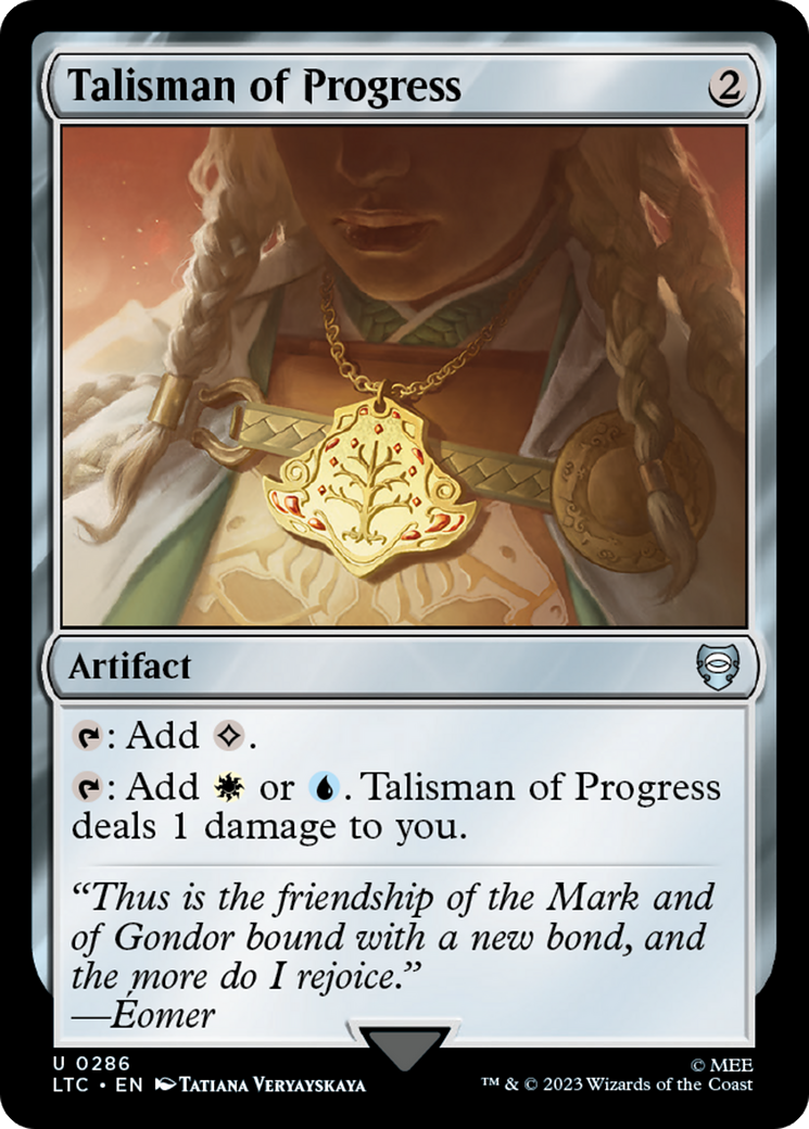 Talisman of Progress [The Lord of the Rings: Tales of Middle-Earth Commander] | D20 Games