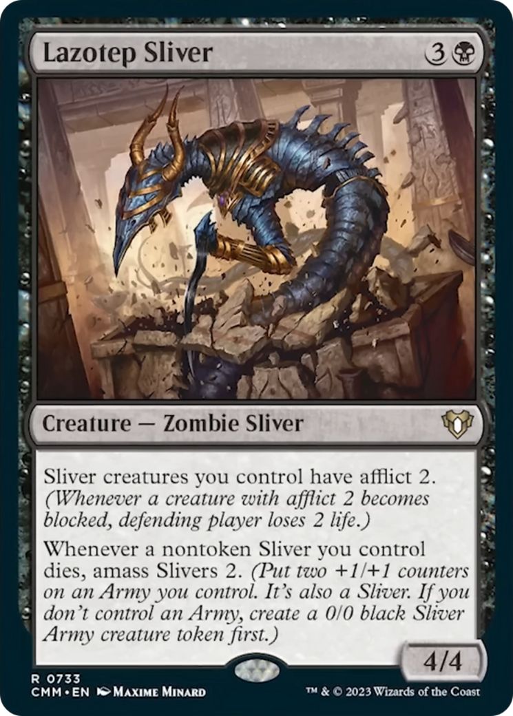 Lazotep Sliver [Commander Masters] | D20 Games