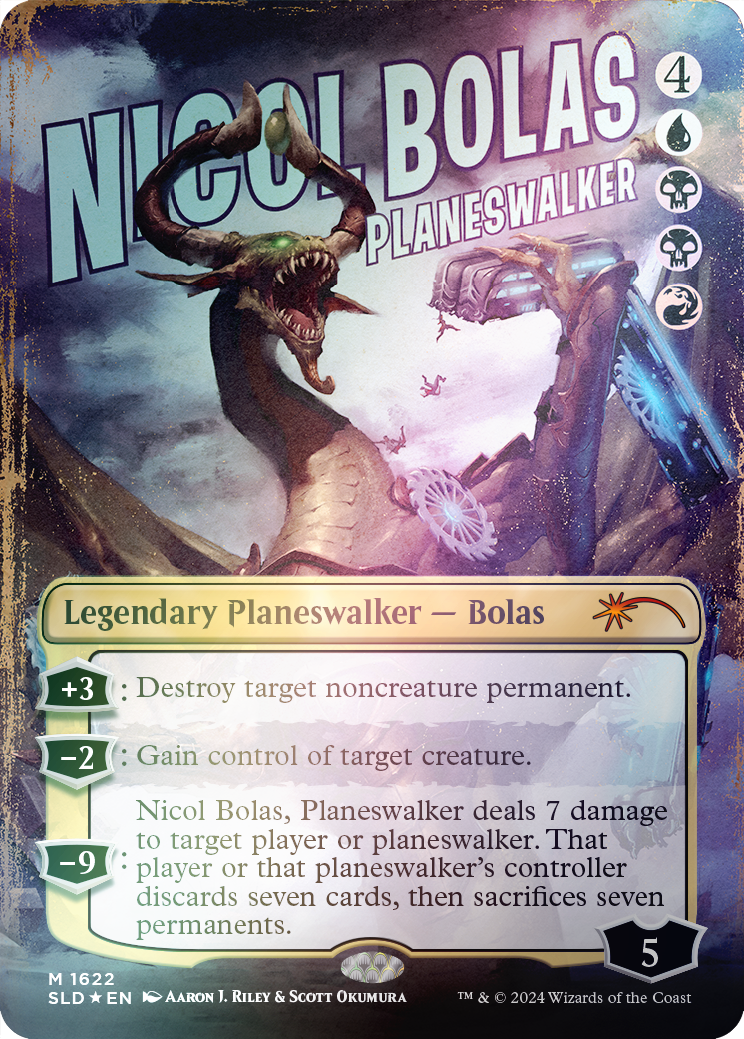 Nicol Bolas, Planeswalker (Rainbow Foil) [Secret Lair Drop Series] | D20 Games