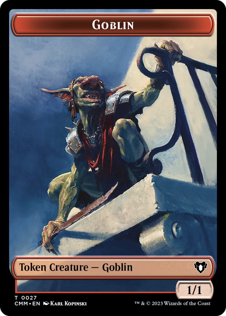 Goblin Token [Commander Masters Tokens] | D20 Games