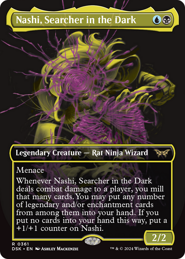 Nashi, Searcher in the Dark (Showcase) [Duskmourn: House of Horror] | D20 Games