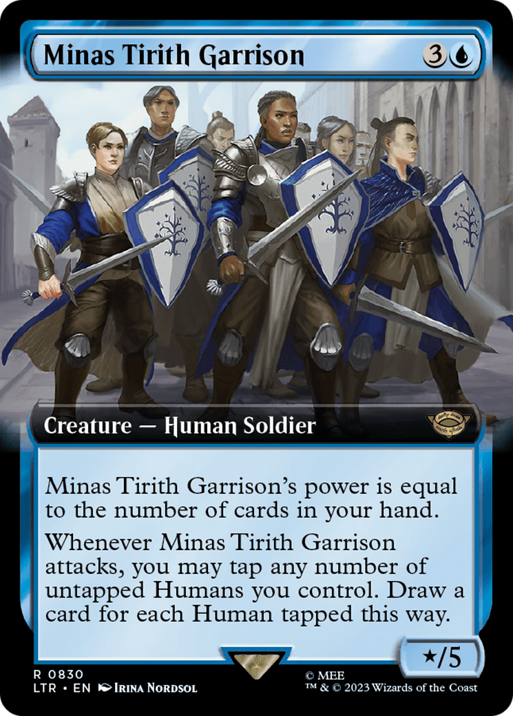 Minas Tirith Garrison (Extended Art) [The Lord of the Rings: Tales of Middle-Earth] | D20 Games