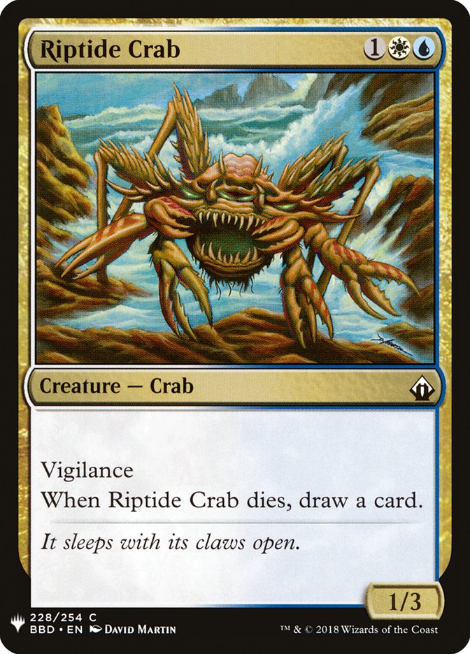 Riptide Crab [Mystery Booster] | D20 Games