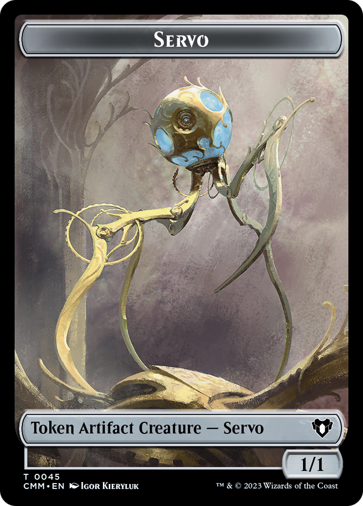 Servo Token [Commander Masters Tokens] | D20 Games