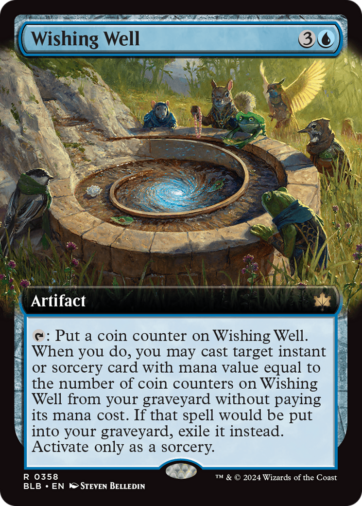 Wishing Well (Extended Art) [Bloomburrow] | D20 Games