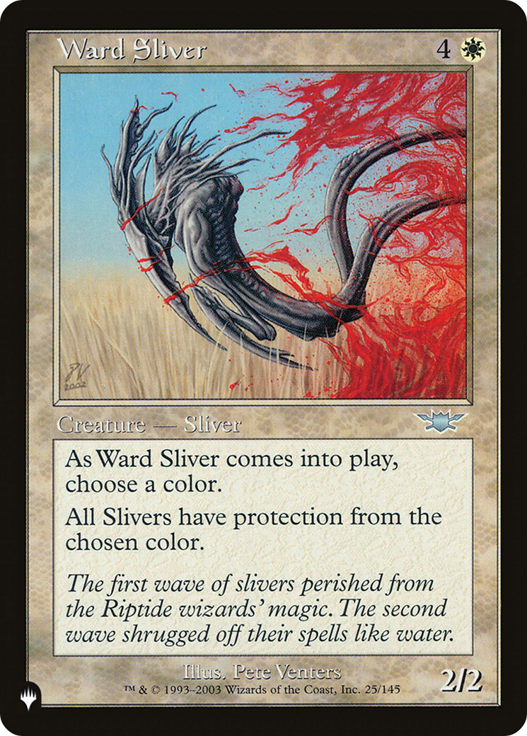 Ward Sliver [The List Reprints] | D20 Games