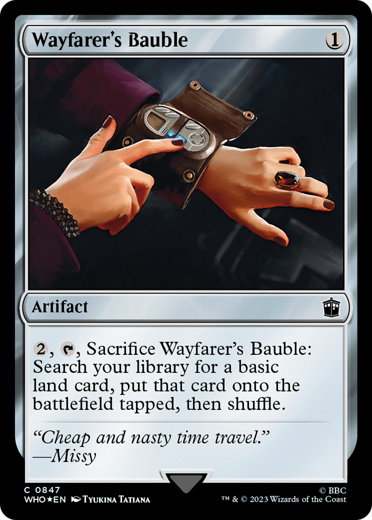 Wayfarer's Bauble (Surge Foil) [Doctor Who] | D20 Games