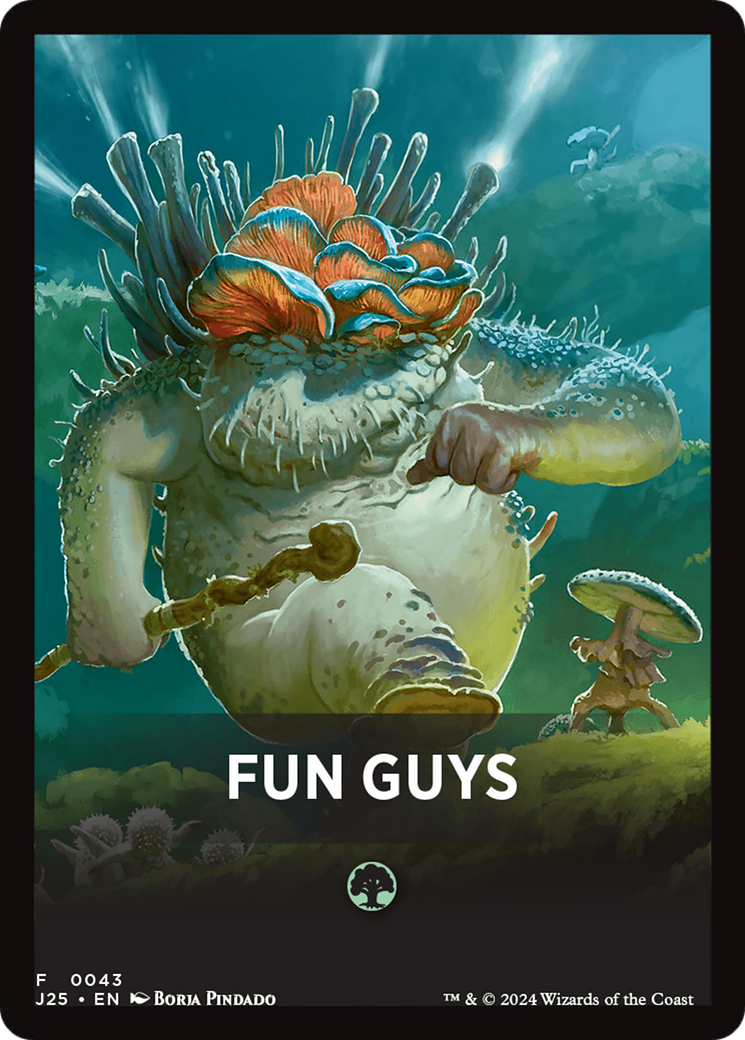 Fun Guys Theme Card [Foundations Jumpstart Front Cards] | D20 Games