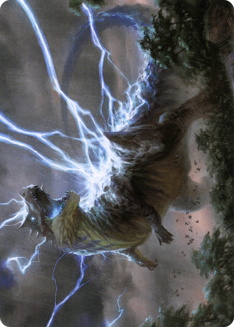 Thrasta, Tempest's Roar Art Card (41) [Modern Horizons 2 Art Series] | D20 Games