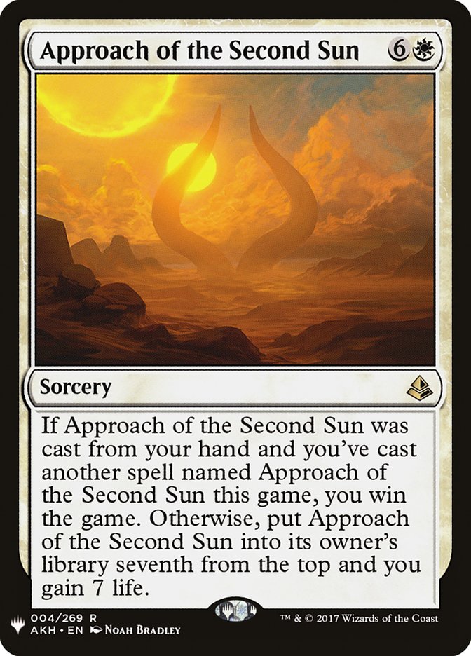 Approach of the Second Sun [Mystery Booster] | D20 Games