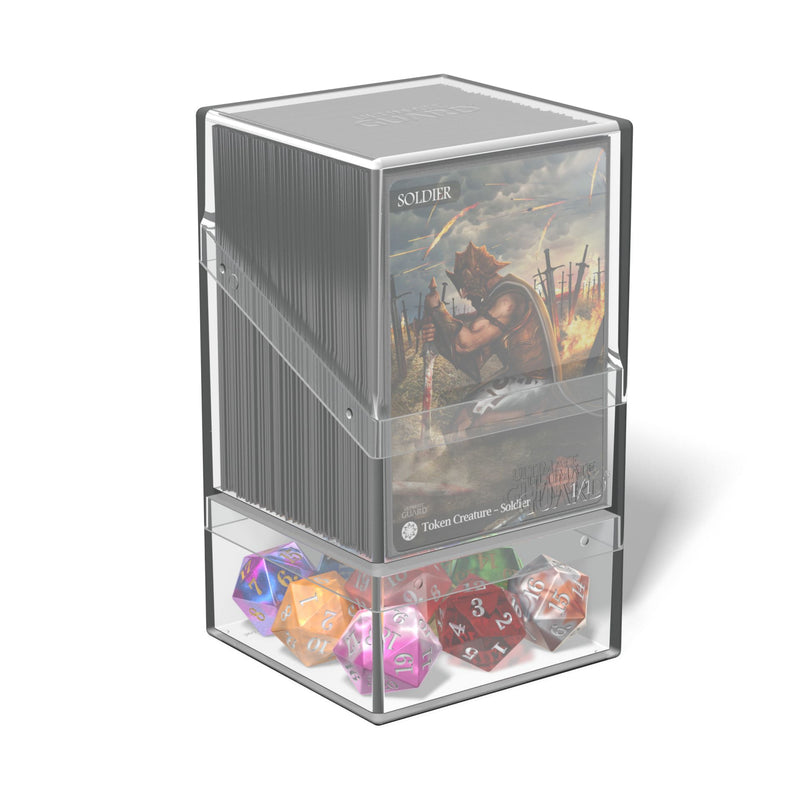 Ultimate Guard Boulder'nTray 100+ Deck Box - Clear