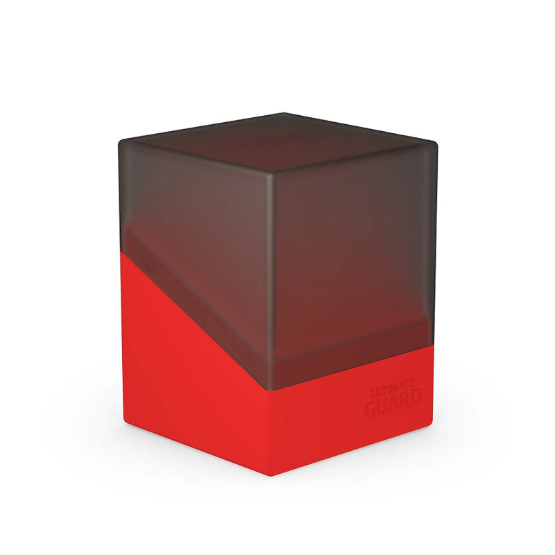 Ultimate Guard Boulder 100+ Synergy Deck Box - Black/Red