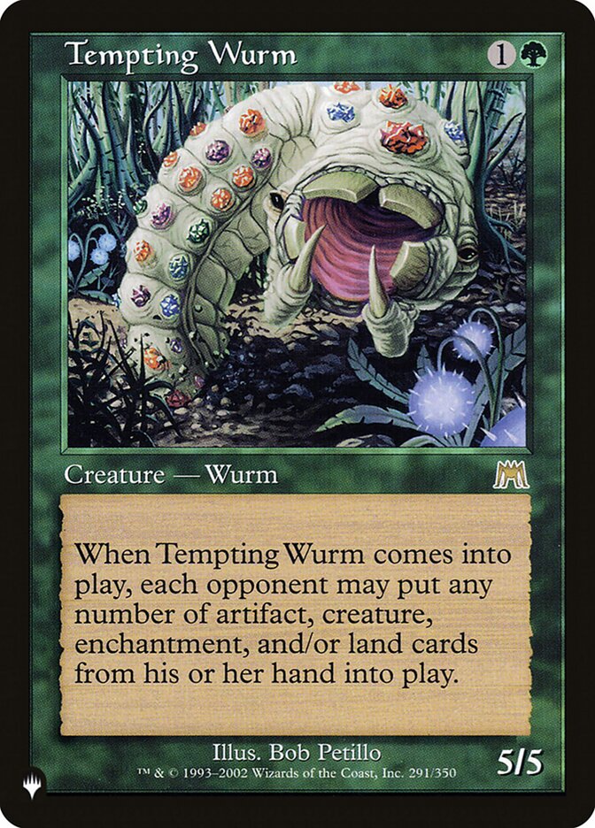 Tempting Wurm [The List] | D20 Games