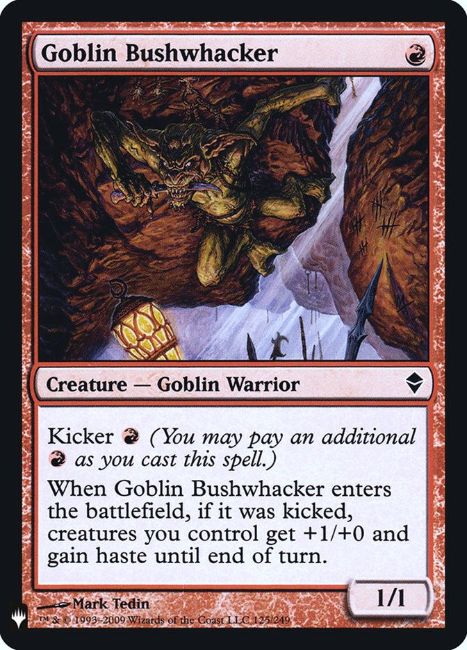 Goblin Bushwhacker [Mystery Booster] | D20 Games