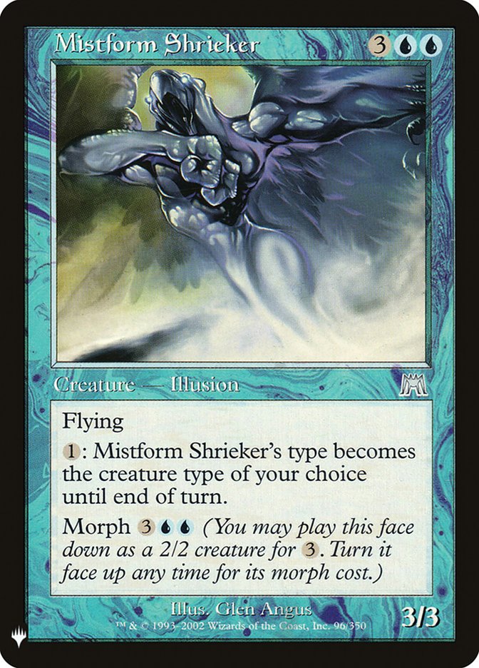 Mistform Shrieker [Mystery Booster] | D20 Games