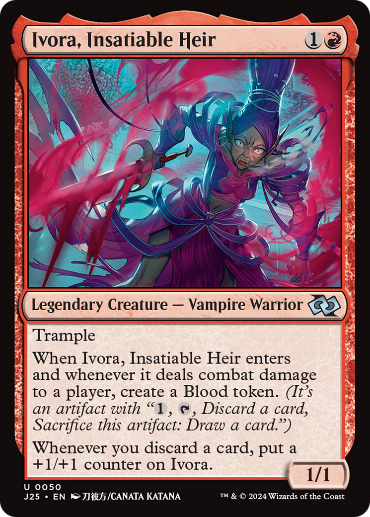 Ivora, Insatiable Heir [Foundations Jumpstart] | D20 Games