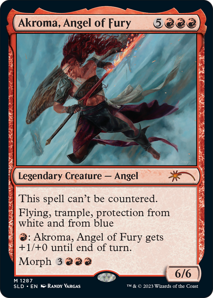 Akroma, Angel of Fury [Secret Lair Drop Series] | D20 Games