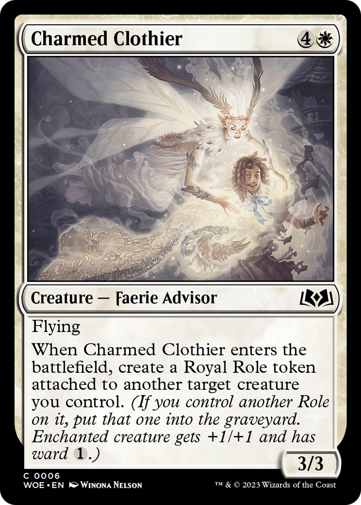 Charmed Clothier [Wilds of Eldraine] | D20 Games