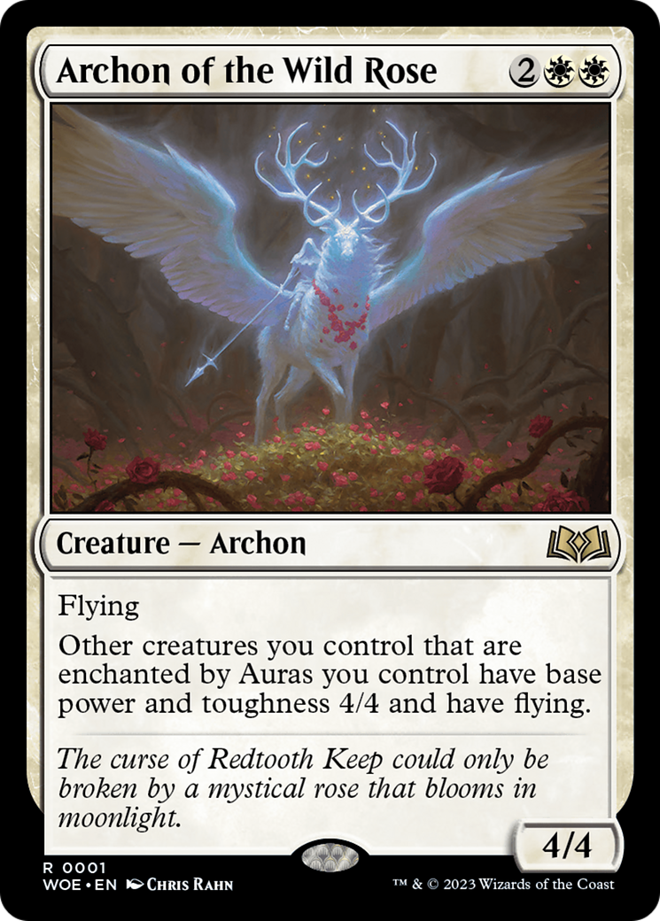 Archon of the Wild Rose [Wilds of Eldraine] | D20 Games