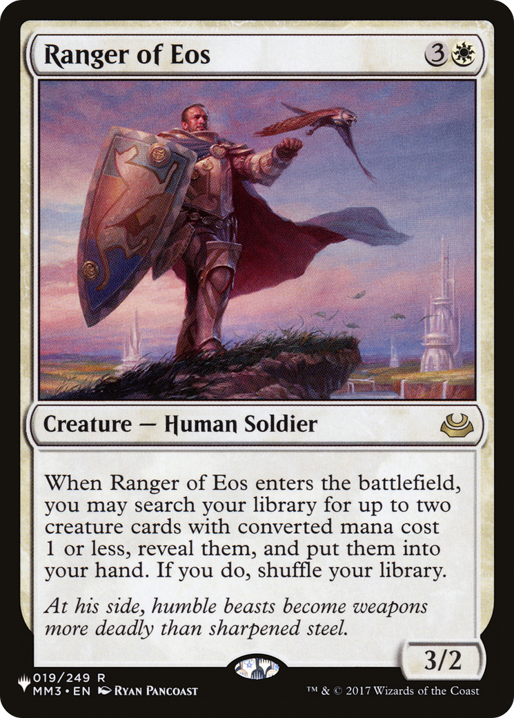 Ranger of Eos (MM3) [The List Reprints] | D20 Games