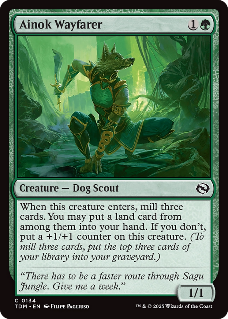 Ainok Wayfarer [Tarkir: Dragonstorm] | D20 Games