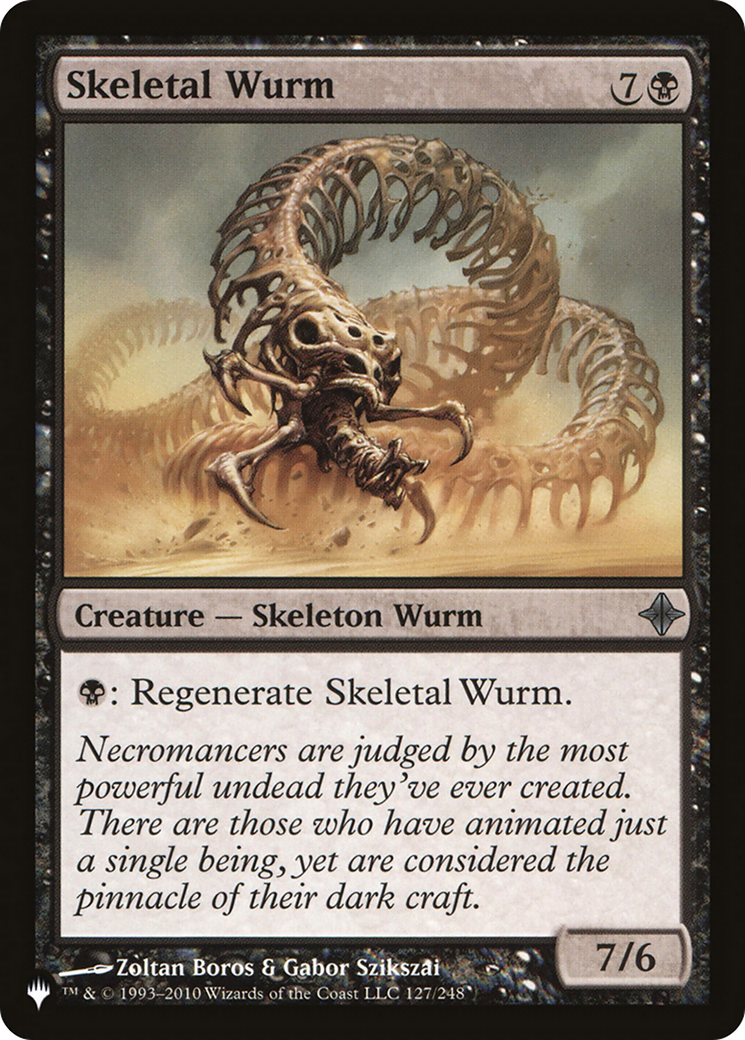 Skeletal Wurm [The List Reprints] | D20 Games