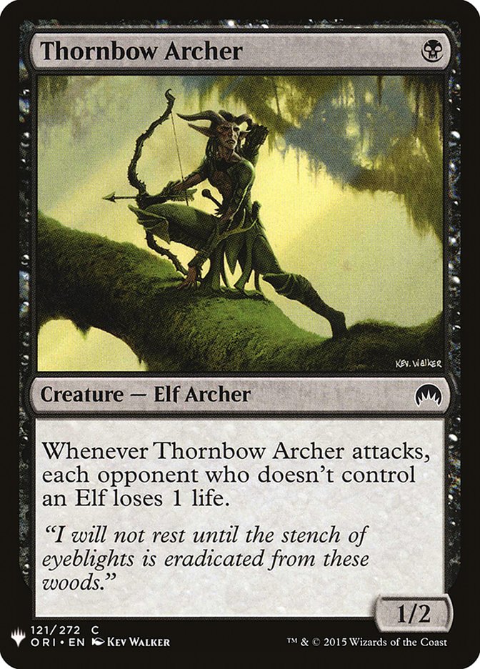 Thornbow Archer [Mystery Booster] | D20 Games
