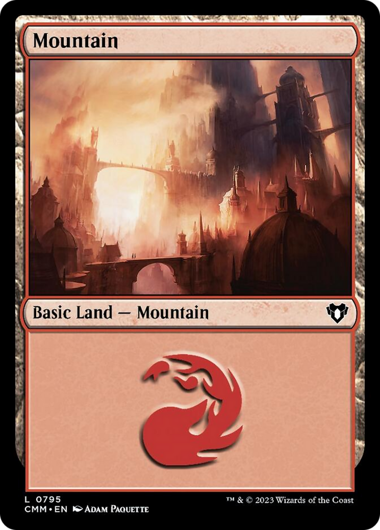 Mountain (795) [Commander Masters] | D20 Games