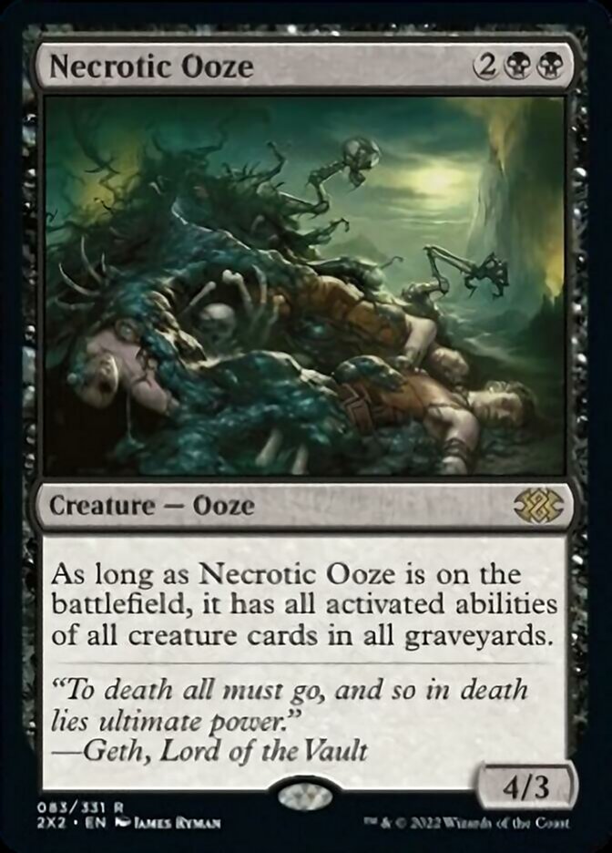 Necrotic Ooze [Double Masters 2022] | D20 Games