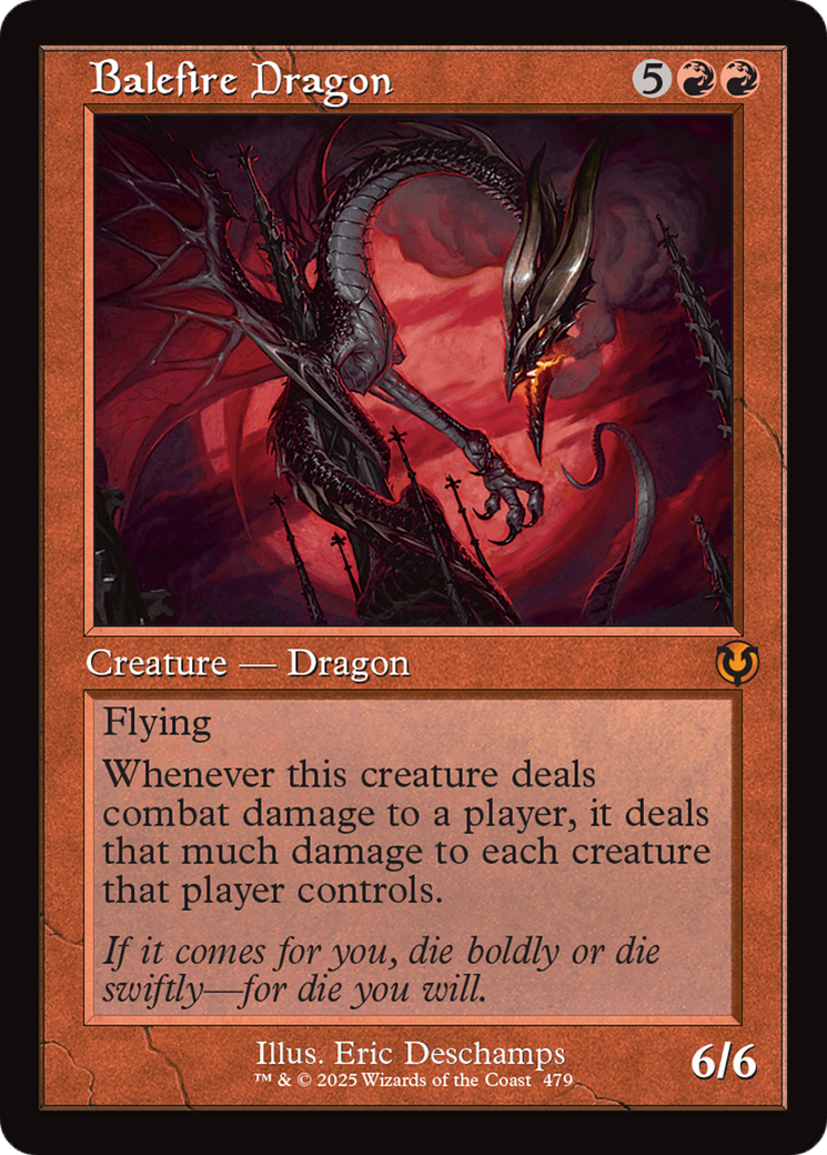 Balefire Dragon (Retro Frame) [Innistrad Remastered] | D20 Games