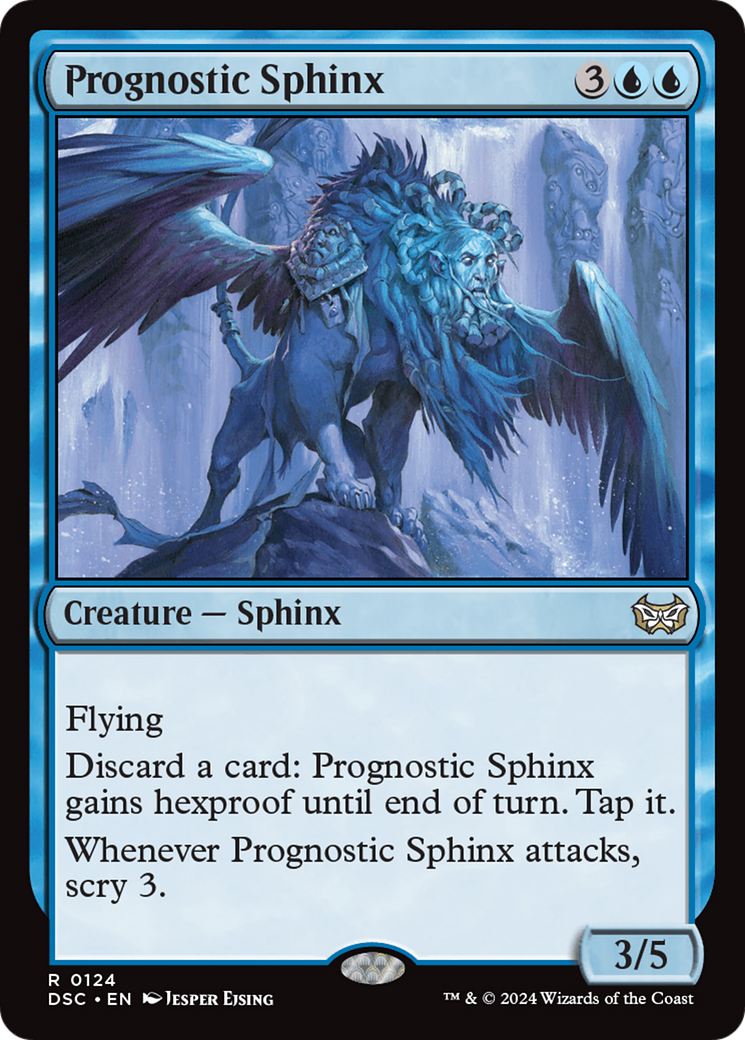 Prognostic Sphinx [Duskmourn: House of Horror Commander] | D20 Games