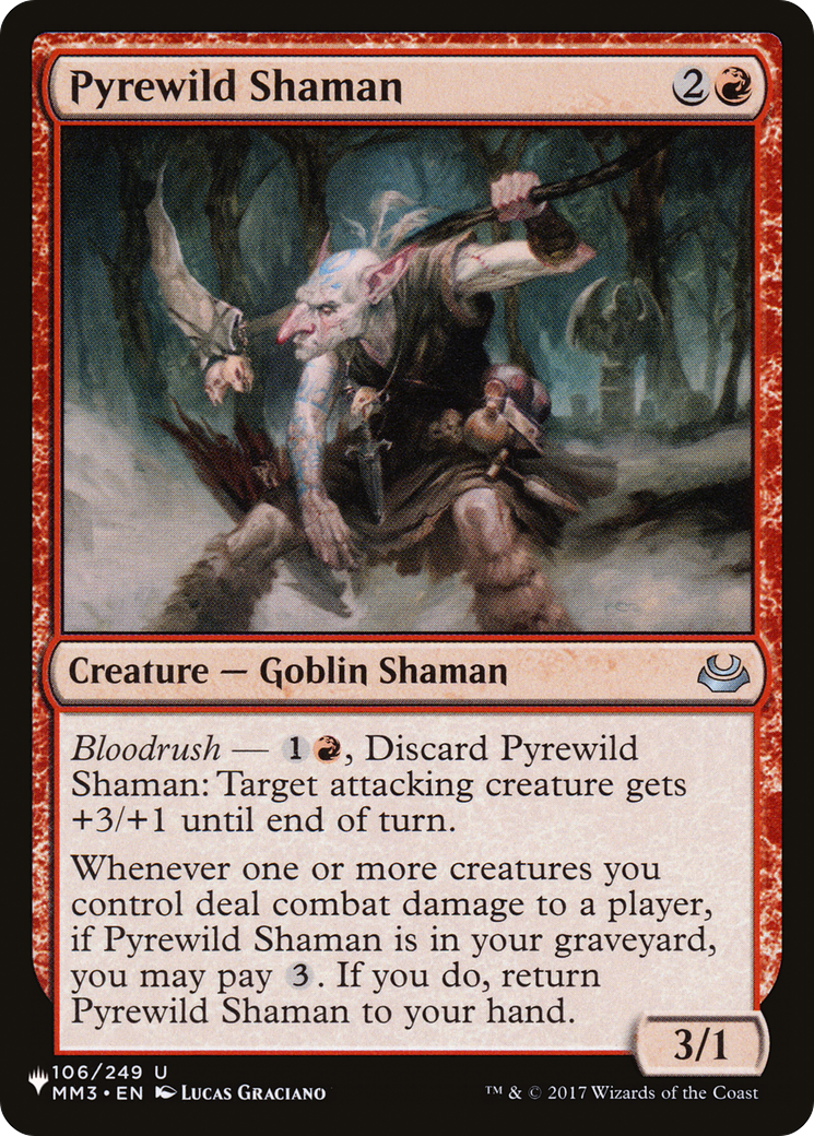 Pyrewild Shaman [The List Reprints] | D20 Games