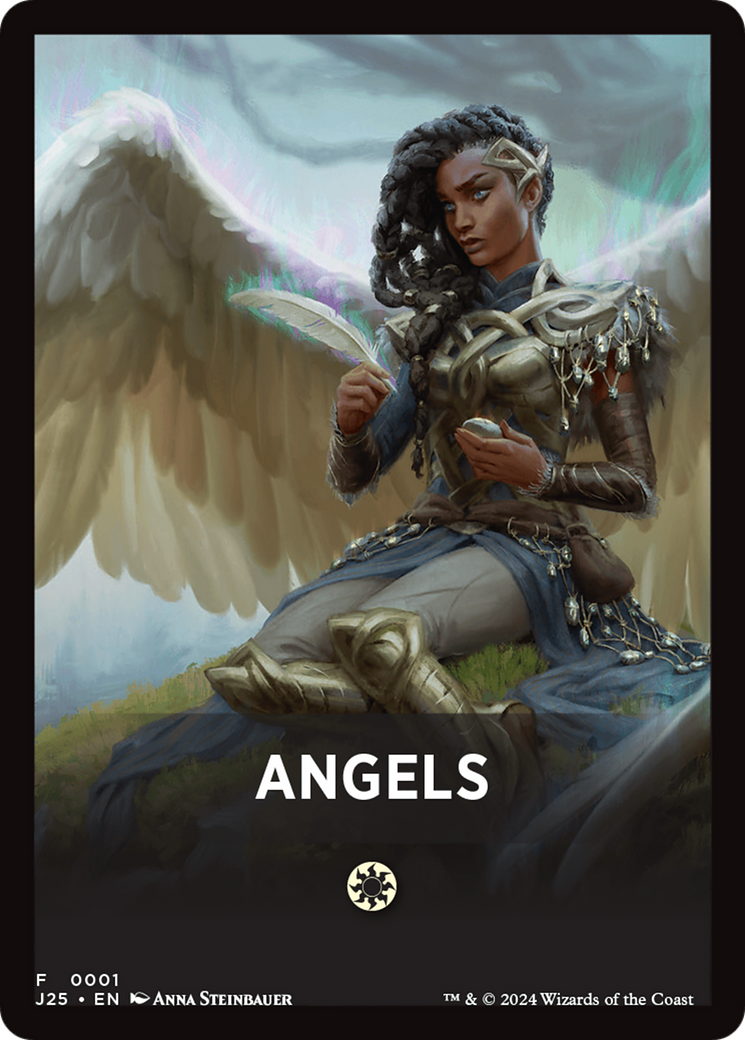 Angels Theme Card [Foundations Jumpstart Front Cards] | D20 Games