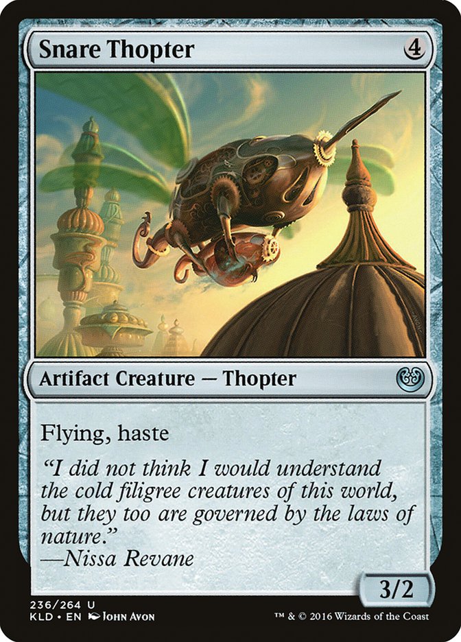 Snare Thopter [Kaladesh] | D20 Games