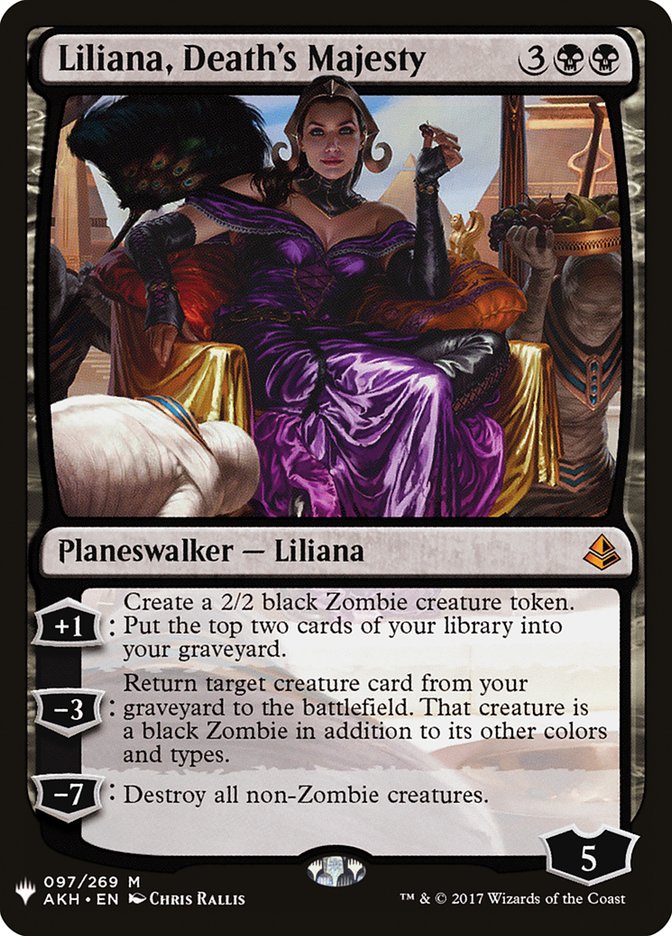 Liliana, Death's Majesty [The List] | D20 Games