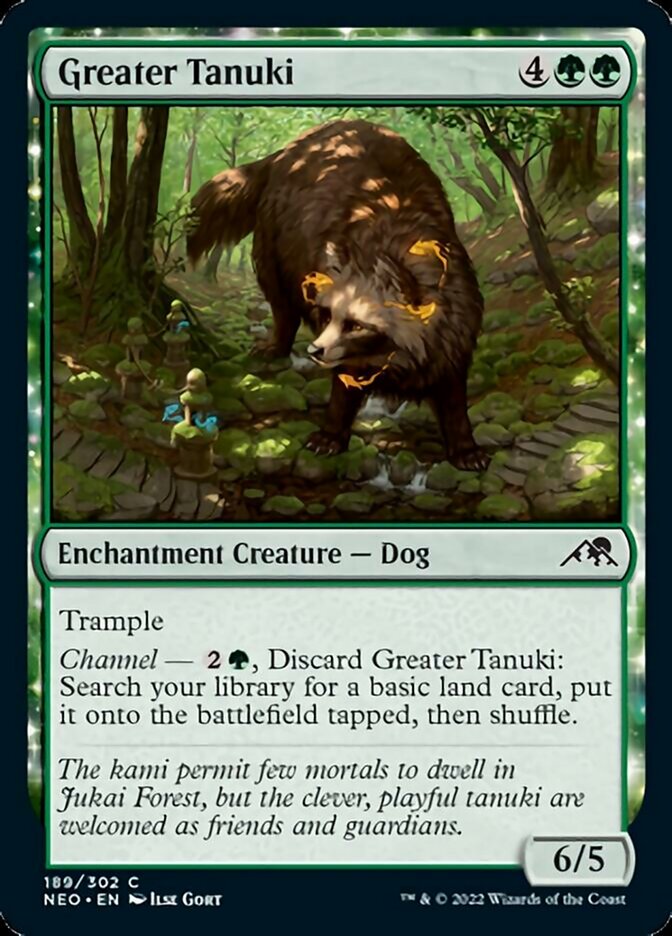 Greater Tanuki [Kamigawa: Neon Dynasty] | D20 Games