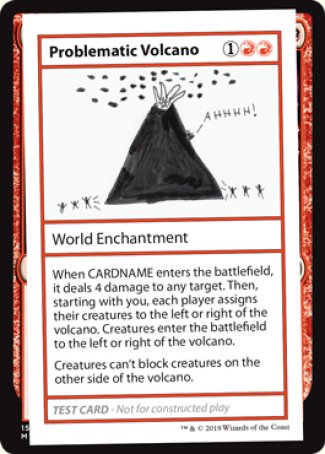 Problematic Volcano (2021 Edition) [Mystery Booster Playtest Cards] | D20 Games