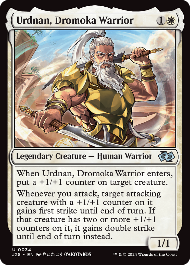 Urdnan, Dromoka Warrior (Anime) [Foundations Jumpstart] | D20 Games