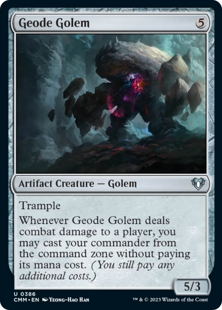 Geode Golem [Commander Masters] | D20 Games