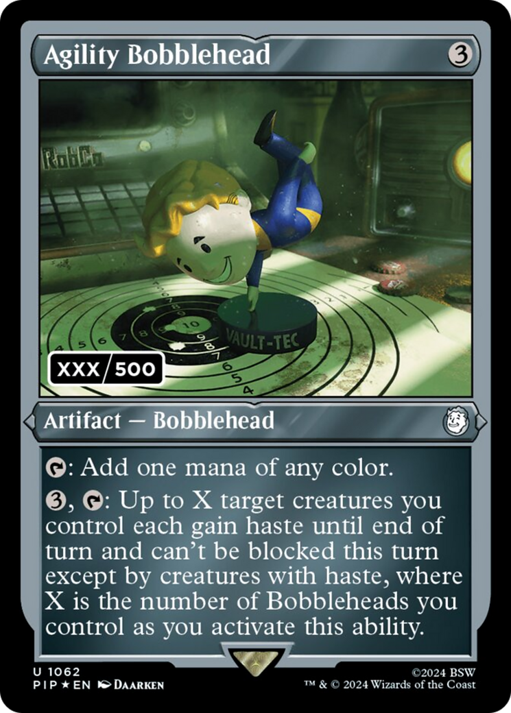 Agility Bobblehead (Serial Numbered) [Fallout] | D20 Games