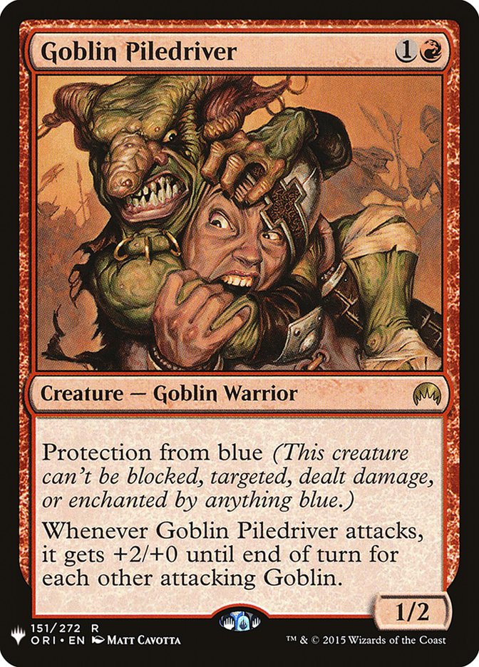 Goblin Piledriver [Mystery Booster] | D20 Games