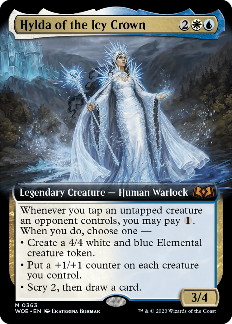 Hylda of the Icy Crown (Extended Art) [Wilds of Eldraine] | D20 Games