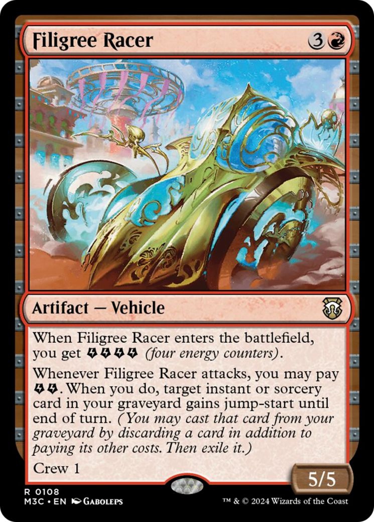 Filigree Racer [Modern Horizons 3 Commander] | D20 Games