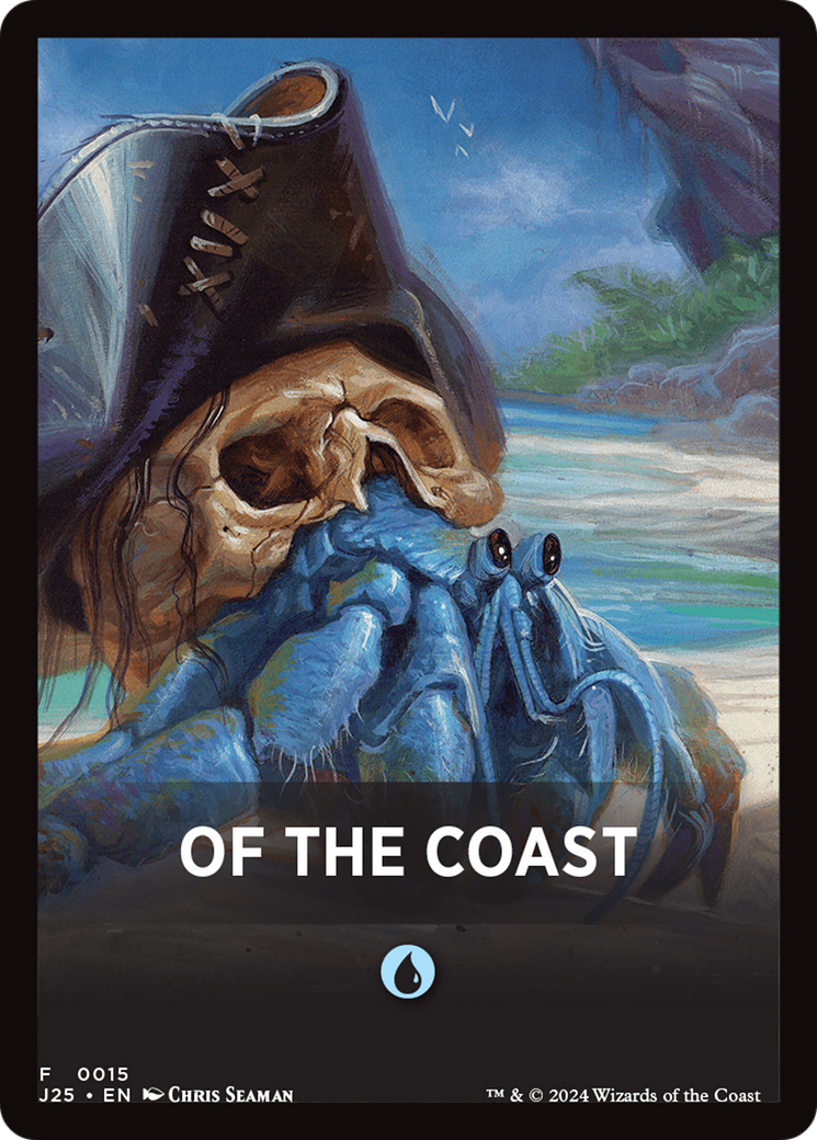 Of The Coast Theme Card [Foundations Jumpstart Front Cards] | D20 Games