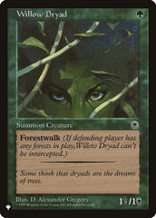 Willow Dryad [The List] | D20 Games