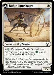 Tarkir Duneshaper // Burnished Dunestomper [March of the Machine] | D20 Games