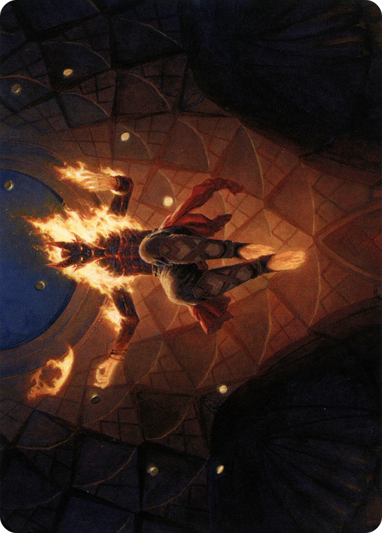 Yusri, Fortune's Flame Art Card [Modern Horizons 2 Art Series] | D20 Games