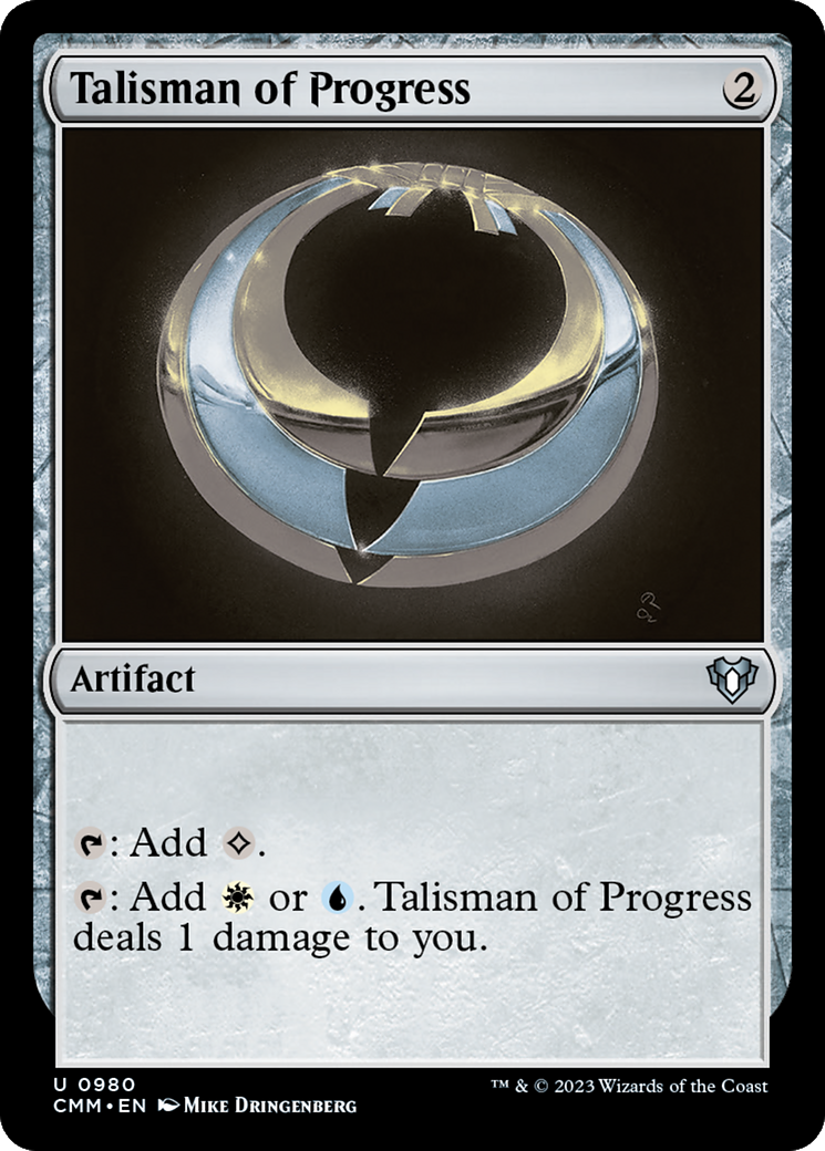 Talisman of Progress [Commander Masters] | D20 Games