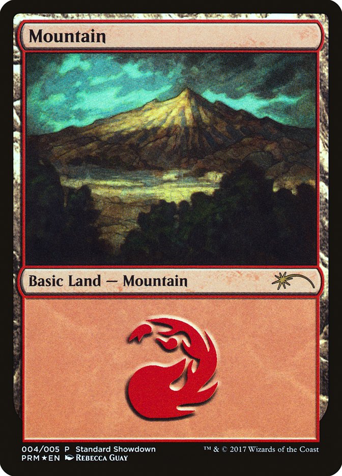 Mountain (Rebecca Guay) [Standard Showdown Promos] | D20 Games