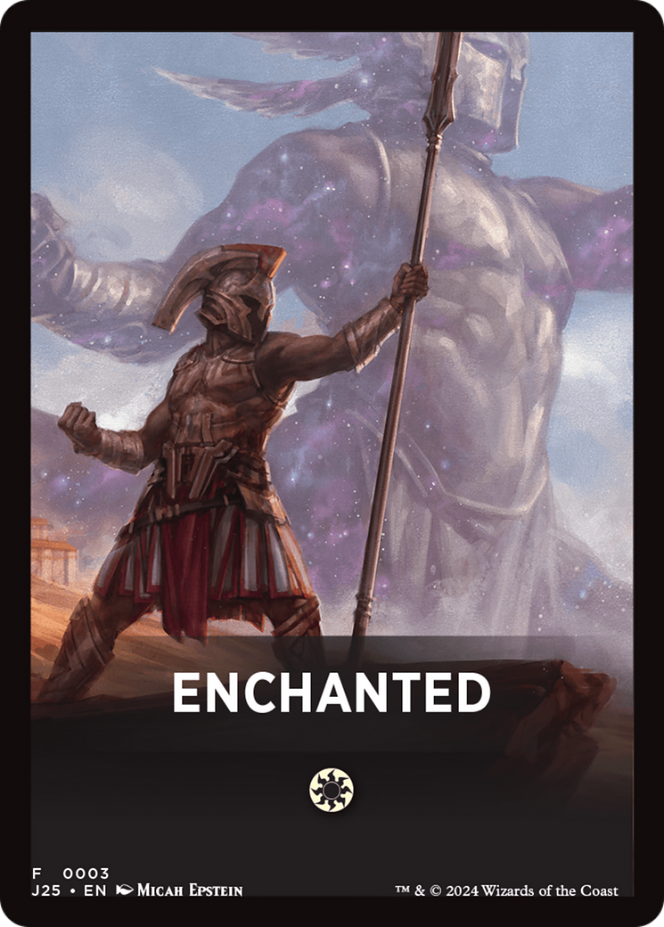 Enchanted Theme Card [Foundations Jumpstart Front Cards] | D20 Games